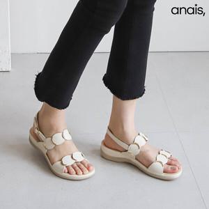 [아나이스] 반달금장 스트랩 샌들 3.5cm_25S278 [무료배송]