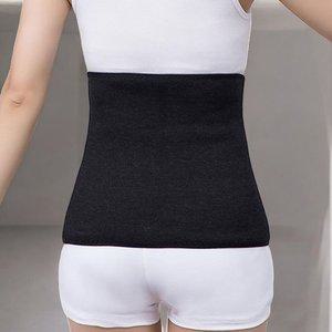 고품질 게더릭 스판 양털기모 방한 복대 (블랙) 허리워머 복부워머 허리방한 배워머 (WFHSBGQ)