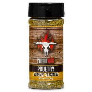 RunninWild 전체 허브와 천연 레몬 향이 함유된 가금류 조미료 Runnin' Wild Foods, 5.7온스