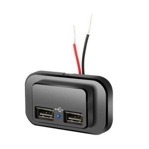 차량 어댑터 케이블 캠핑카 12V 3 8A 24V 패널 4 1A 충전기 전원 액세서리 듀얼 소켓 콘센트 차량용 USB