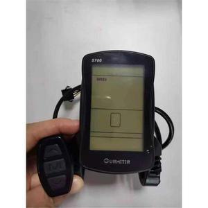 전기자전거 S700 리튬 전차 LCD 계기판 36V48V 범용 블루크레스 LANKELEISI