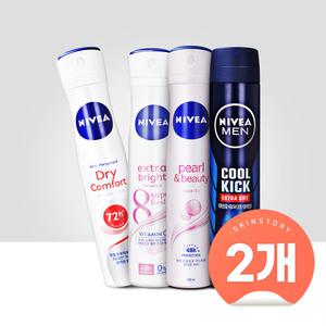 니베아 데오드란트 스프레이 200ml (2개)