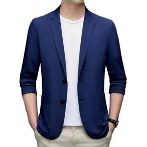 남자 여름 캐주얼 콤비자켓 슬림핏 올젠 경량 바쏘옴므