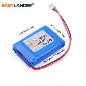 603450 -2S DVR GPS PDA 블루투스 스피커 스마트 웨어러블용 7.4V 1000mAh 충전식 리튬 이온 폴리머 배터리