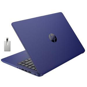 HP 프리미엄 스트림 14인치 HD BrightView 노트북 인텔 셀러론 N4120 4GB RAM 64GB eMMC 스토리지 UHD 그래