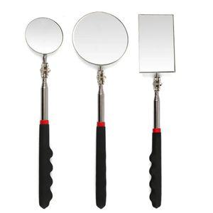 50x90mm 사각형 차량 하부 거울 자동차 휴대용 반사경수리 공구 점검