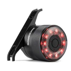 락브로스 USB 충전식 5가지 모드 생활방수 7가지 COLOR LED 자전거 후미등