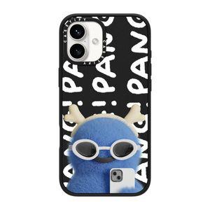 CASETiFY 아이폰 16 Plus 맥세이프 호환 임팩트 케이스 - Dragon Pang 매트 블랙