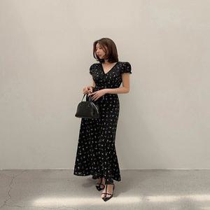 [다바걸]세리엔플라워원피스
