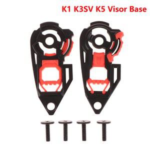 AGV K1 K3SV 헬멧 장치, 부품 베이스 용 바이저 오토바이 K5 액세서리