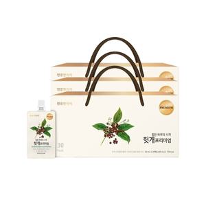 [천호앤케어]프리미엄 헛개즙(80ml x 30포) x 3Box