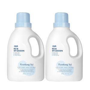 편강율 키즈 고농축 유아 섬유유연제, 1.5L, 2개