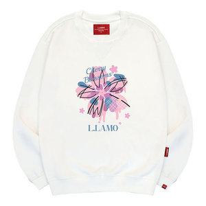 엘라모 3M 체리블라썸 맨투맨 남녀공용 빅사이즈 S~4XL