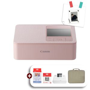 캐논 CP1500+KC-36IP+카세트+필름+브라운파우치 핑크