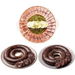 맛의고수 통편육 250g+고추순대500g+마늘순대500g 세트