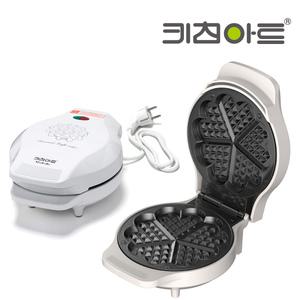 키친아트 라팔 화이트 하트모양 와플메이커 와플기계