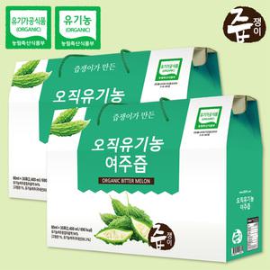 즙쟁이 오직유기농 여주즙 2박스(60포)