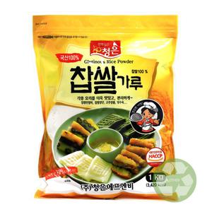 청은 찹쌀가루 1kg /국산찹쌀100