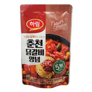 하림 춘천 닭갈비 양념 180g