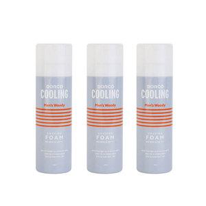 도루코 윈쓰리 리프레싱 쉐이빙 폼 면도크림 210ml x 3개