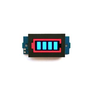 1S 리튬 배터리 잔량표시기 볼트메타 전압 게이지 DIY 미니 기포기 리튬 이온 납축