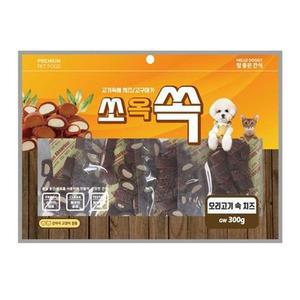 [OFM86Q00]헬로도기 강아지 고양이 간식 치즈 300g