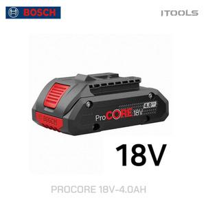 BOSCH 보쉬 배터리 PROCORE 18V 4.0Ah 프로코어 밧데리