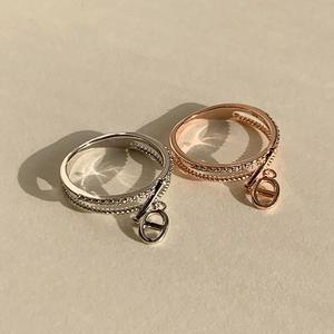 [오노마] ONM (925 Silver) Elle H ring B 54