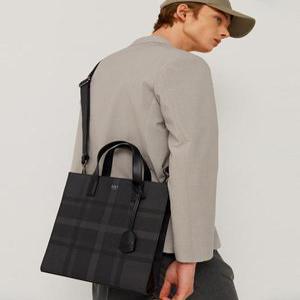 닥스 액세서리 [토트 백(S Size)][DAKS ESSENTIAL][닥스에센셜] 블랙 타탄체크 DBBA4F976BK