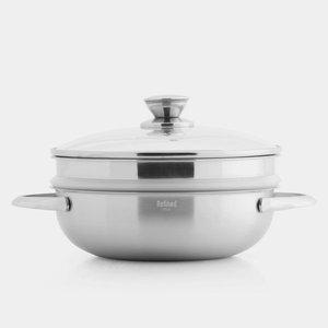 갤러리아 [세신 퀸센스] 리파인드 IH 인덕션 웍 찜냄비 24cm