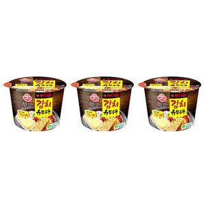 투다리 김치 유부우동 105g 3개