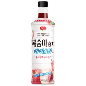 광야식품 복숭아 홍차 베이스 970ml