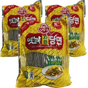 오뚜기 옛날 자른 당면 500g 3개