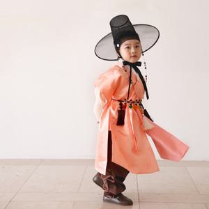 [롯데백화점]모리앙한복 첫눈아래 살구 남아한복