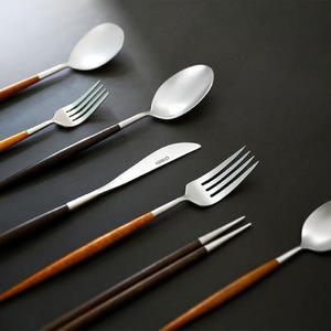 [BZJLGSI4_4C]티스푼 머들러 롱티스푼 옻칠 디저트