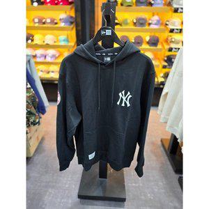 [여주점][뉴에라][뉴에라] (14179206) AP MLB SLEEVE PATCH HD41 NEYYAN BLK 후드티