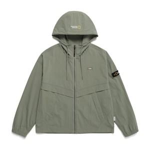 내셔널지오그래픽 N241WFT980 여성 우븐 스트레치 바람막이 LICHEN KHAKI