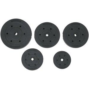 [기타]더스포츠 스톤 바벨 블랙 원판 10kg 2개 다양한 중량 30mm 경량