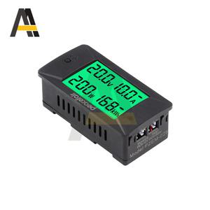 호환 DC 0-300V 300A 전압계 전류계 자동차 배터리 테스터 100KWH 전기 에너지 전압 전력계 모니터 션트