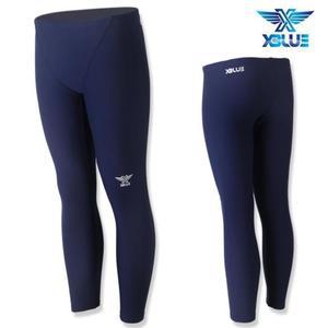 XBLUE 남자 연습용 탄탄이 9부 수영복 F37449 스윔