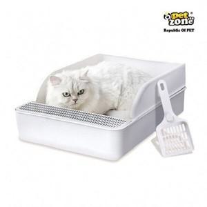 캣화장실 화장실 배변판 위생 고양이 소형 모레스쿱 화장실-L