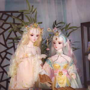 드림 페어리 1/3 BJD 인형 고대 시리즈 60cm 구체 머리 눈 옷 메이크업 DIY 여아용 생일 선물