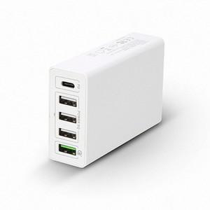 넥스트유 USB 5포트 QC3.0 멀티 고속 충전기 NEXT-QTC605 (인증판매)