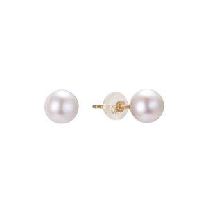 [티르리르] 18K 듀 해수진주 귀걸이(6.5mm) TEPK8G00292S