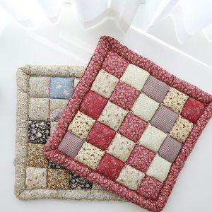 1+1 빵빵이 1인방석 쿠션 자동차 사무실 식탁 소파 거실 사각방석 2colors