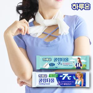하루온 초냉감 쿨타올 일반형 10개 대형 쿨링타올 여름필수템 등산 운동 스포츠 필수
