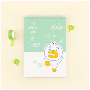 카카오 B5 상철 스프링노트 182x258mm 튜브
