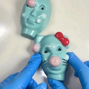 여드름 짜는 장난감 말랑이 세트 피지 짜기 스트레스 해소 특이한 선물 남자 외계인도구 세트