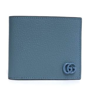 GUCCI GG 마몬트 돌라 카프 남성 반지갑 스위트 블루 428726 1T56F 4514