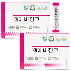 웰에버징크 20포 글루코산 아연 키즈 징크 어린이 성장기 면역 건강기능식품